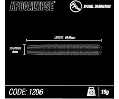 Strėlytės Winmau Apocalypse, 19 g