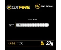 Smiginio strėlytės Winmau Foxfire 80% volframo, 23 g