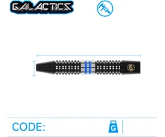 Strėlytės Winmau Galactics 90%, 24 gramų