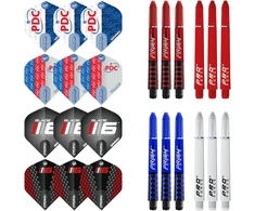 Treniruočių rinkinys „Winmau PDC Ultimate Practice Priedas Kit“