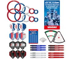 Treniruočių rinkinys „Winmau PDC Ultimate Practice Priedas Kit“