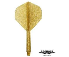 Vientisa vidutinio kotelio ir standartinio sparnelio sistema Condor Lame Glitter No.2, aukso sp.