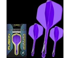 Winmau Fusion 2 standard - integruota kotelio ir standartinio sparnelio sistema, trumpi