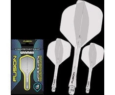 Winmau Fusion 2 standard - integruota kotelio ir standartinio sparnelio sistema, trumpi