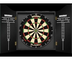 Winmau dartboard cabinet rosewood