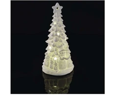 Emos Dekoratyvinis LED keramikinis medis 33,5 cm, 2xAA, skirtas naudoti patalpose, šilta balta šviesa