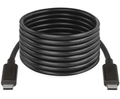 Emos Įkrovimo ir jungiamasis kabelis 2.0 USB-C / USB-C juodas 2 m