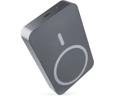 Emos Išorinis akumuliatorius 20 W + belaidis + MagSafe mini 10000 mAh PD, pilkos spalvos