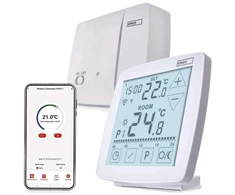 Emos Kambaryje programuojamas belaidis WiFi GoSmart termostatas P56211 OpenTherm
