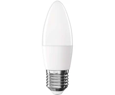 Emos LED lemputė „Basic candle“ / E27 / 5,5 W (40 W) / 470 lm / Šilta balta