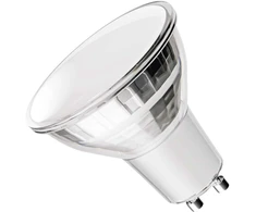 Emos LED lemputė Classic MR16 sidabrinė / GU10 / 3 W (32 W) / 345 lm / Šilta balta