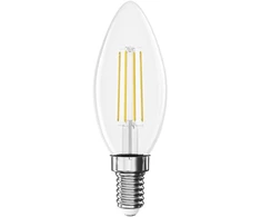 Emos LED lemputė Filamentinė žvakė / E14 / 3,4 W (40 W) / 470 lm / Šilta balta