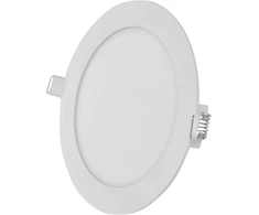 Emos LED panelė, įmontuojama, 170 mm, 12,5 W, 1050 LM, IP40/IP20, šilta balta W