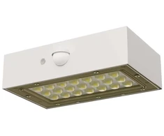 Emos LED saulės baterijų sieninis šviestuvas 350 lm su PIR jutikliu, neutraliai baltas