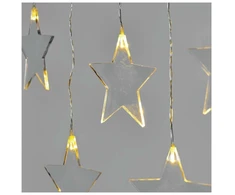 Emos LED šviesos užuolaidos raidės 45x84 cm / skirtos naudoti lauke ir patalpose / šilta balta šviesa