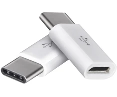 Emos Mikro USB adapteris USB-B 2.0 / USB-C 2.0, 2 vnt.