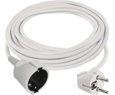 Ilgiklis 1 lizdo 7m su įžeminimu 3x1.0 mm² baltas EMOS