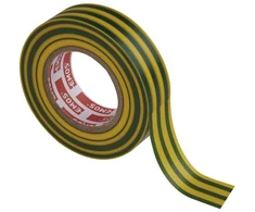 Emos PVC izoliacinė juosta 19 mm/20 m, dryžuota