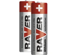 Emos Ličio jonų AA R6 1,5V RAVER