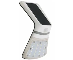 Greenlux LED saulės šviesos lempa PIR 16 + 1LED NW balta