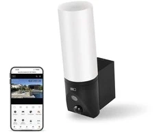 Emos Zewnętrzna kamera obrotowa IP-310 TORCH su Wi-Fi, judesio jutikliu i lampą, IP65 juoda H4065