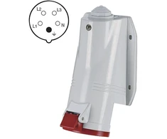 NULL Elektros lizdas sieninis 5P 32A/400V, IP44