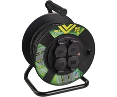 NULL Ilgintuvas ritėje su įžeminimu IP44 Emos 4viet./25m/3x1.5mm