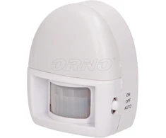 Orno Judesio jutiklis LED naktinė lemputė 3xAA, 60lm, fotosensorius, jungiklis