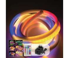 SpectorLight LED juostos rinkinys SPECTOR LIGHT,IP44,45W,RGB neoninė šviesa,valdoma pulteliu,5m,60LED/m
