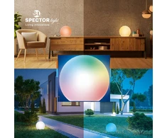 SpectorLight Lauko šviestuvas LED BALL RGBW 30 cm 7 W