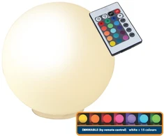 SpectorLight Stalinis LED šviestuvas SPECTOR LIGHT, 5 W, 2700 K, 350 lm, RGB+W, su pulteliu, Ø30 cm