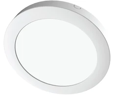 SpectorLight Paviršinė LED panelė SPECTOR LIGHT, 18 W, 4000 K, 1850 lm, apvali f., baltos sp., Ø22,5 x h3 cm