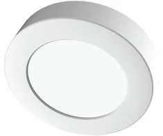 SpectorLight Paviršinė LED panelė SPECTOR LIGHT, 6 W, 4000 K, 520 lm, apvali f., baltos sp., Ø12 x h3 cm