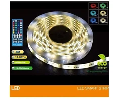 SpectorLight LED juostos rinkinys SPECTOR LIGHT, IP65,43,2W,RGB, dim.,Smart Wi-Fi+pultelis, 3m,60 LED/m