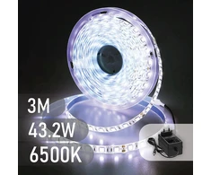 SpectorLight Šalto balto LED juostos rinkinys „Spector“ 60 LED/m, IP65, 3 m
