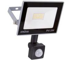 Struhm Judesio jutiklis LED prožektorius chroma led s 20w pilkos spalvos nw