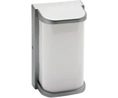Struhm Lauko sieninis šviestuvas IP65 Norton LED d 10W sidabrinis nw