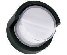 Struhm Lauko šviestuvas Tekla LED 12W 4000K juodas, apvalus