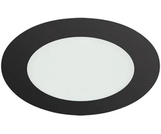 Struhm LED įleidžiamas šviestuvas Wafel IP54 9W CCT juodas