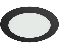 Struhm LED įleidžiamas šviestuvas Wafel IP54 18W CCT juodas