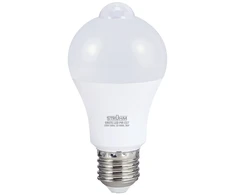 Struhm LED lemputė Erste su judesio jutikliu, A60, E27, 7 W, neutrali balta