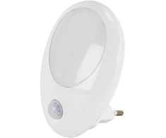 Struhm LED naktinė lemputė su judesio jutikliu, kištukinė, Lulek, 1 W, PIR, neutrali