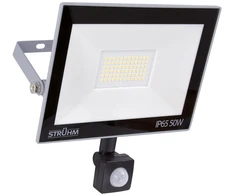 Struhm LED prožektorius „Kroma slim“ 50 W su judesio jutikliu, šaltas IP65