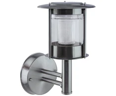 Struhm Saulės energija maitinamas LED lauko sieninis šviestuvas ESTERA 0,12 W, šaltas