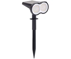 Struhm Saulės lauko šviestuvas/sodo šviestuvas DUAL LED 0,8 W IP44 šaltas