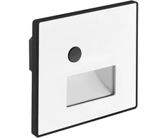 Struhm Sieninis laiptų apšvietimas Wektor Led 50lm CCT PIR baltas kvadratinis