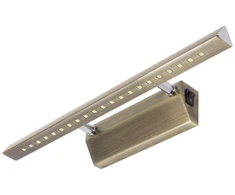 Struhm Sieninis šviestuvas/baldų šviestuvas Riton Led 4w, senovinis varis