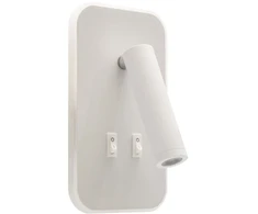 Struhm Sieninis šviestuvas OTELLO LED 6W+3W baltas