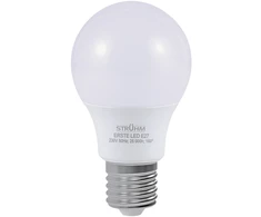 Sieninis šviestuvas Struhm SMD LED lemputė Erste E27 10 W, šalta balta