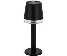 Struhm Stalinė lempa su saulės baterija TULIA LED 0,2 W šilta, IP44, juoda